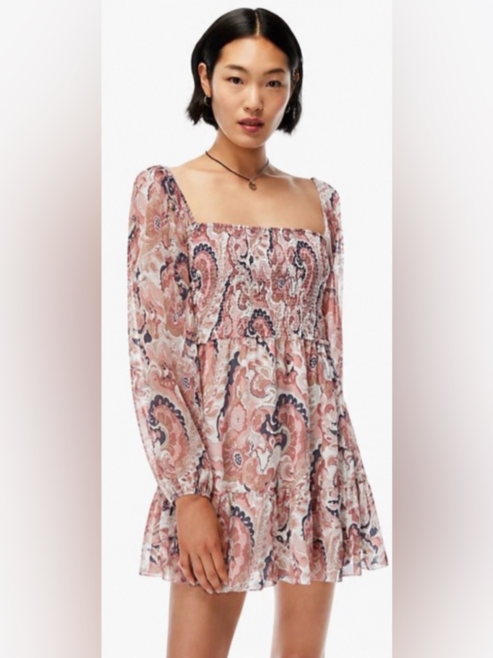 Aritzia Wilfred Tempest Mini Dress